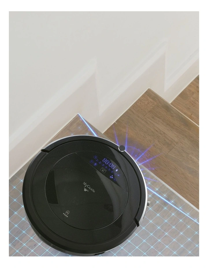 ZX1000 Intelligent Robotic Vacuum in Black image 4