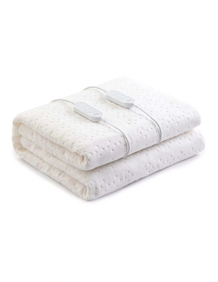 Thermolux Elite Electric Blanket Multi Zone Queen in White image 1