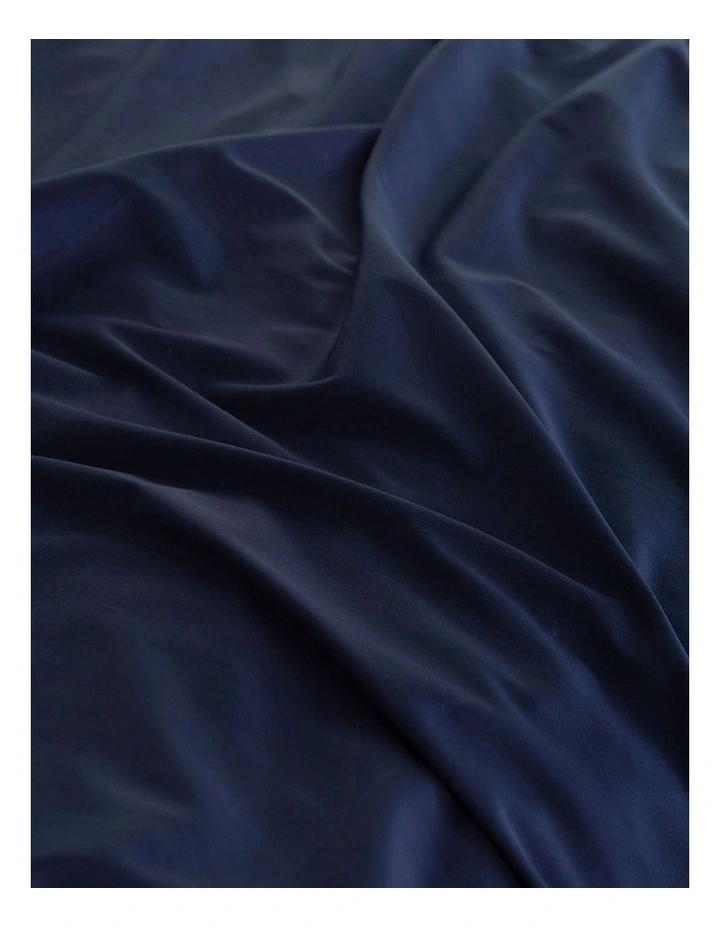 Balmain Bamboo Cotton Quilt Cover Set 1000Tc in Royal Blue image 4