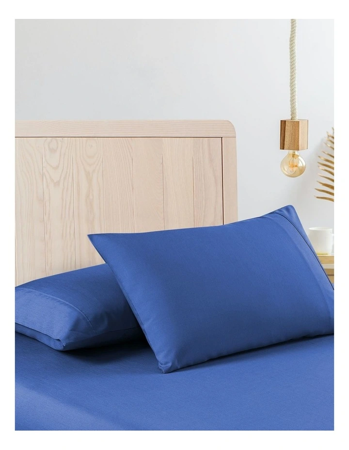 2000TC Bamboo Cooling Sheet Set in Royal Blue image 2