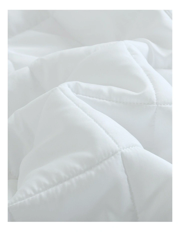 King Coverlet Set 3 Peice in White image 2