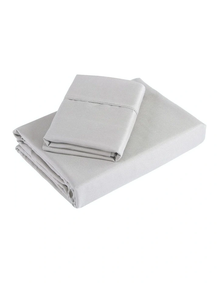 1200TC Ultrasoft 4 Piece Sheet Set in Silver image 3