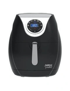 LED Display Low Fat Healthy Oil Free Digital Air Fryer 7L in Black