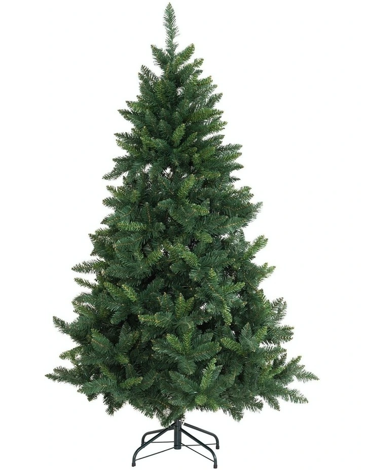 Snowed Christmas Slim Tree With 200 LED Lights 180cm image 1