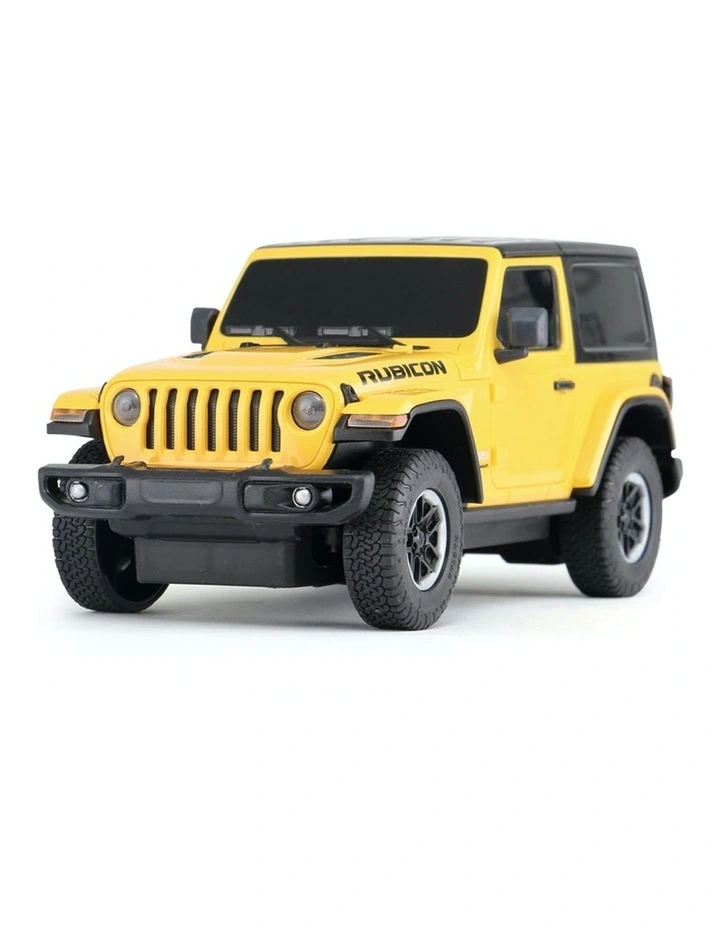 Remote Control Jeep 1:24 Scale Brand New Sports Car in Yellow image 1