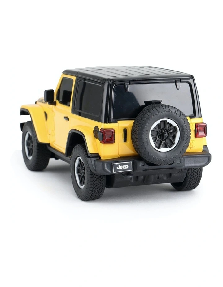 Remote Control Jeep 1:24 Scale Brand New Sports Car in Yellow image 2