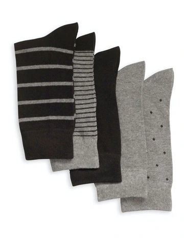 Business Crew Socks 40 Pack in Black
