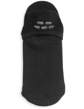 Casual No Show Cushioned Socks 12 Pack in Black