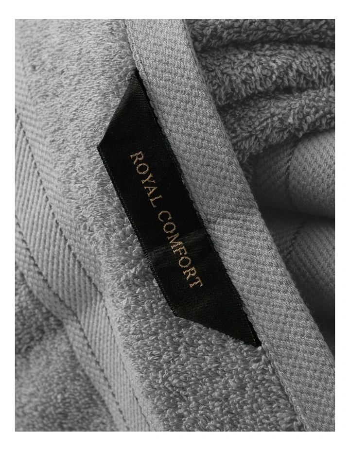 Mirage Cotton 14 Piece Towel Set in Granite image 5
