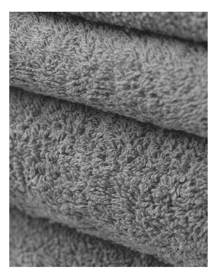 Royal Comfort Mirage 14 Piece Towel Set in Light Grey image 5