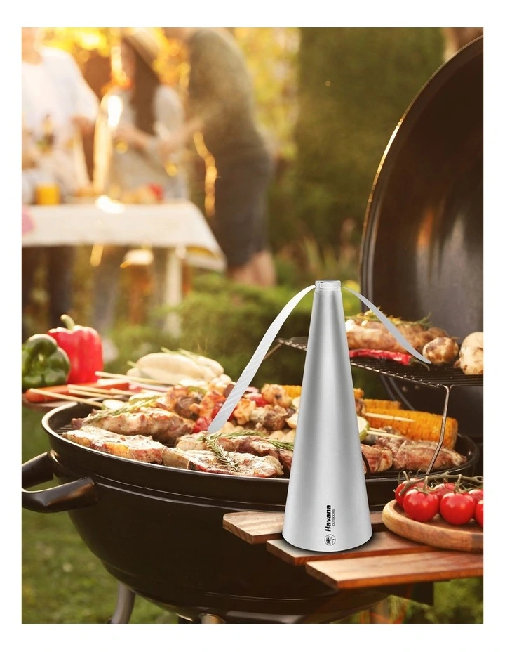 Havana Outdoors Portable Fly And Mosquito Tower Fan 4 Pack in Silver image 3
