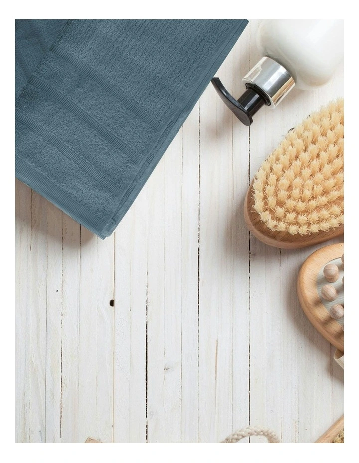Royal Comfort Eden Cotton Towel Pack 600GSM 8 Piece in Turquoise image 3