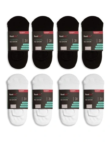 Casual No Show Cushioned Socks Size 5-8 24 Pack in Assorted