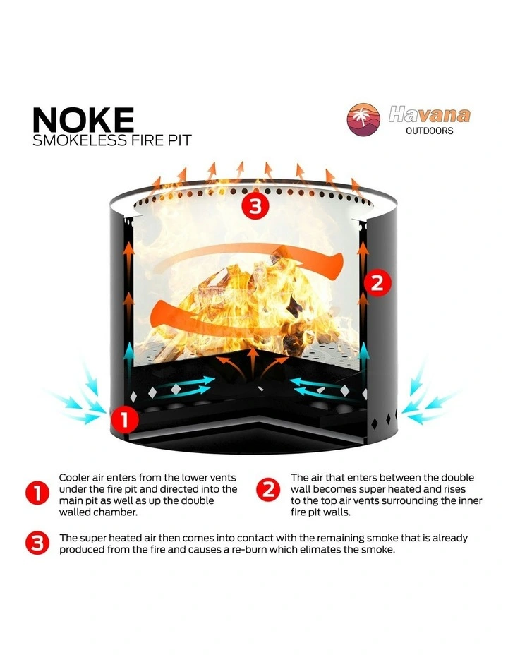 Noke Smokeless Fire Pit image 4
