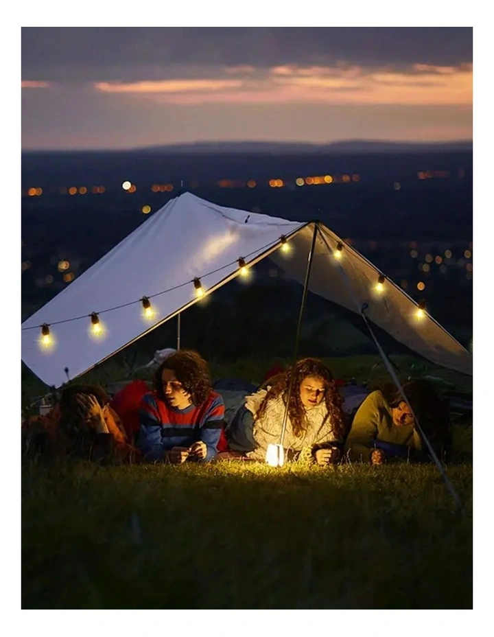 LumiFx 10 Bulb Outdoor Festoon 8 Lights Effects 10M in Warm White image 3