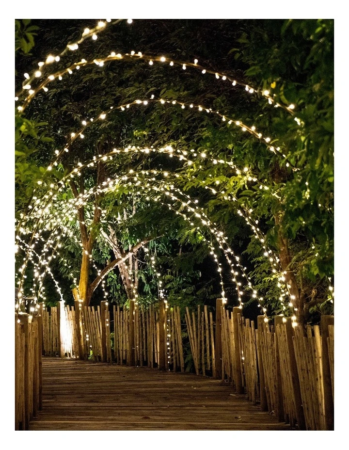 LumiFx 200 LED Powered String 8 Lights Effects 10M in Warm White image 4