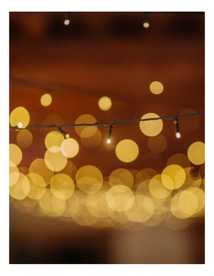 LumiFx 200 LED Powered String 8 Lights Effects 10M in Warm White image 6