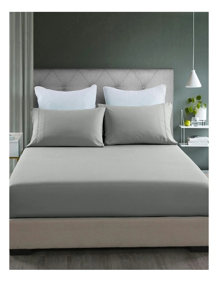 Bamboo Cooling 2000TC Combo Set 3-Piece in Grey image 2