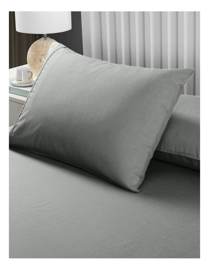 Bamboo Cooling 2000TC Combo Set 3-Piece in Grey image 4