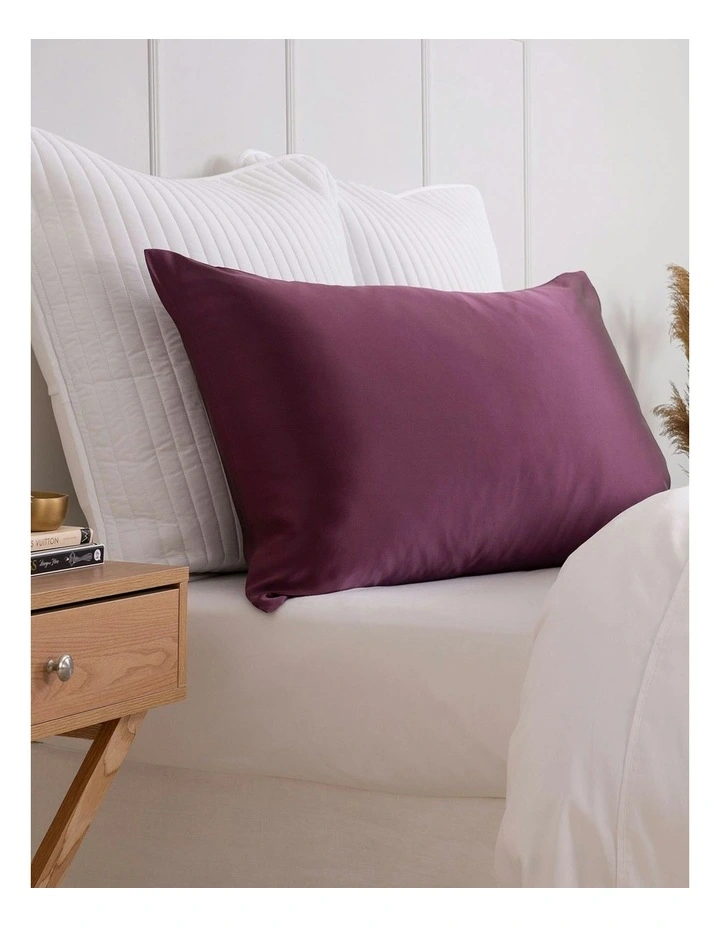 Pure Silk Pillowcase Hypoallergenic in Malaga Wine image 4