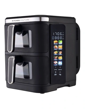 Clear View Vertex Dual Draw Air Fryer 11L