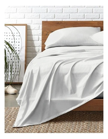 Signature Bamboo Cotton Sheet Set in White