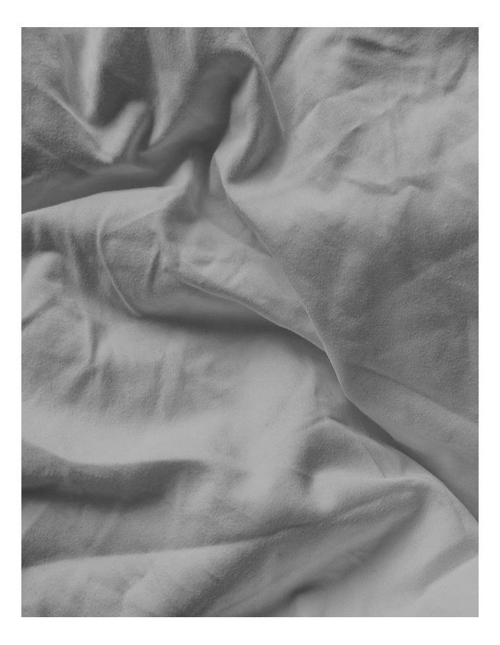 Opulence Washed Microfibre Sheet Set in Grey image 2