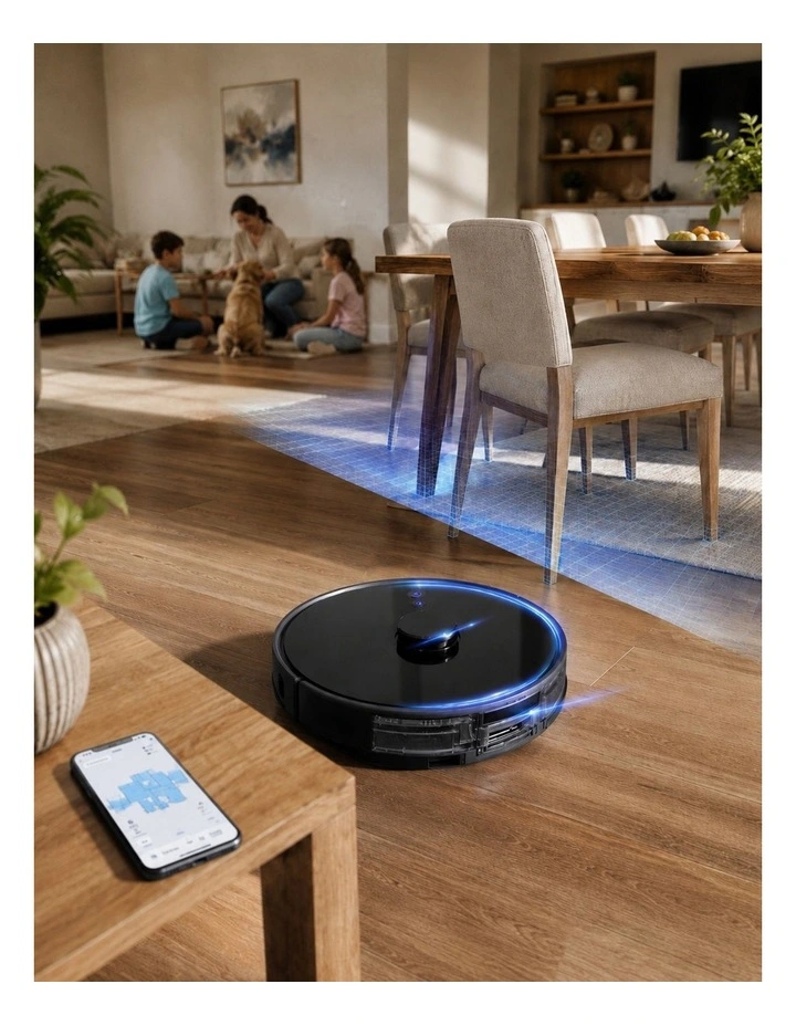 MyGenie Laser Sonic AI Robotic Vacuum and Mop image 3