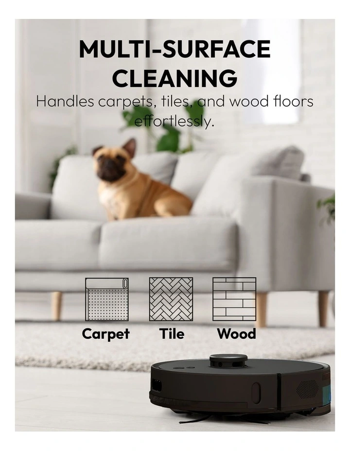 MyGenie Laser Sonic AI Robotic Vacuum and Mop image 4