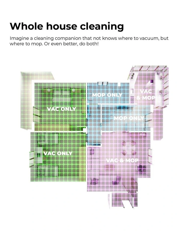 MyGenie Laser Sonic AI Robotic Vacuum and Mop image 4