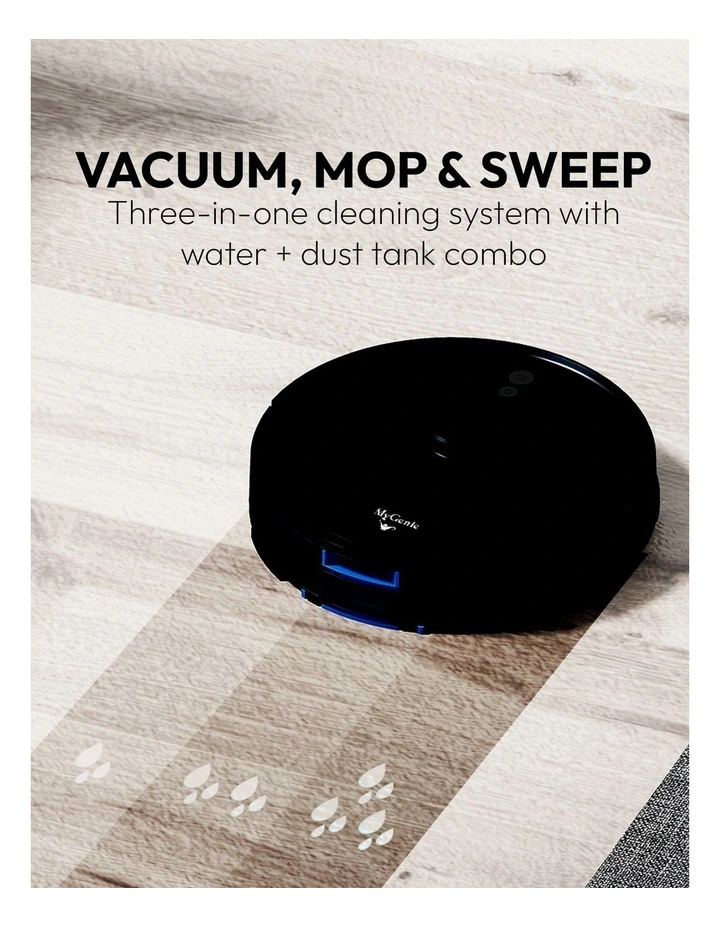 MyGenie Laser Sonic AI Robotic Vacuum and Mop image 7