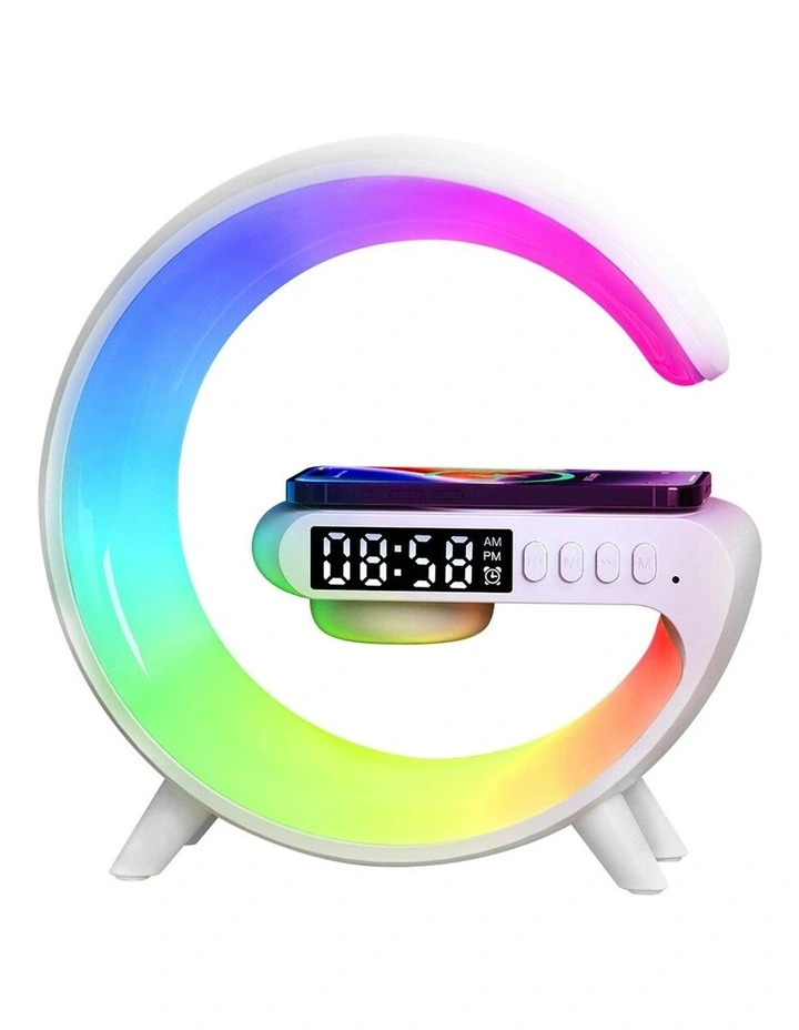 Charge Logic Wireless Charging RGB Clock Radio image 4