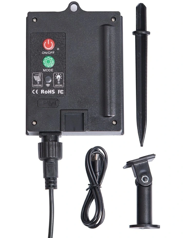 LumiFx 10 Bulb Solar Outdoor Festoon Lights image 6