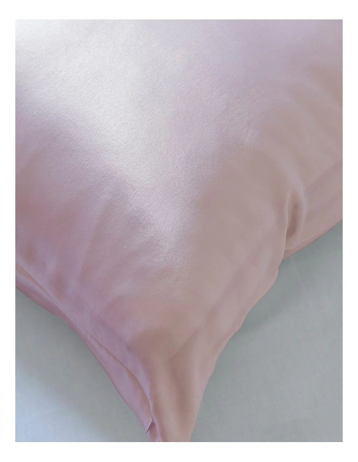 Pure Mulberry Silk Sleep Set in Blush image 3