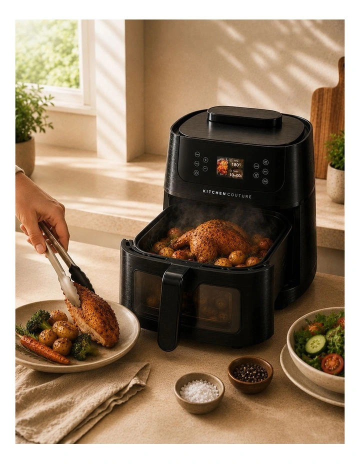 8L PFAS-Free Ceramic Air Fryer with AI-Powered Smart Cooking image 4