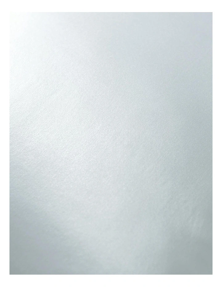 Soft Silk Luxurious Hypoallergenic Pillowcase Twin Pack in Blue image 3