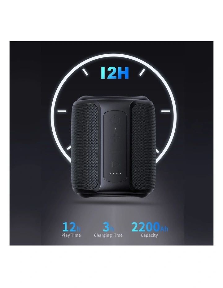 Wireless Portable Bluetooth Speakers in Black image 6