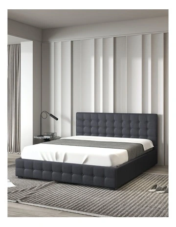 Eden Luxury Gas Lift Bed with Headboard