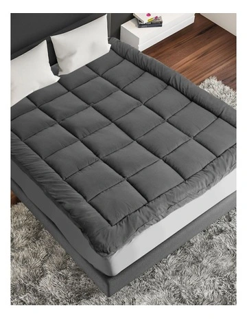 Charcoal Bamboo Blend Topper 800GSM 45cm