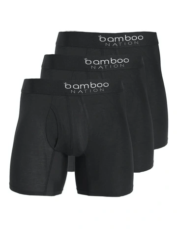 3 Pack Anti Chafe Jocks Underwear in Black