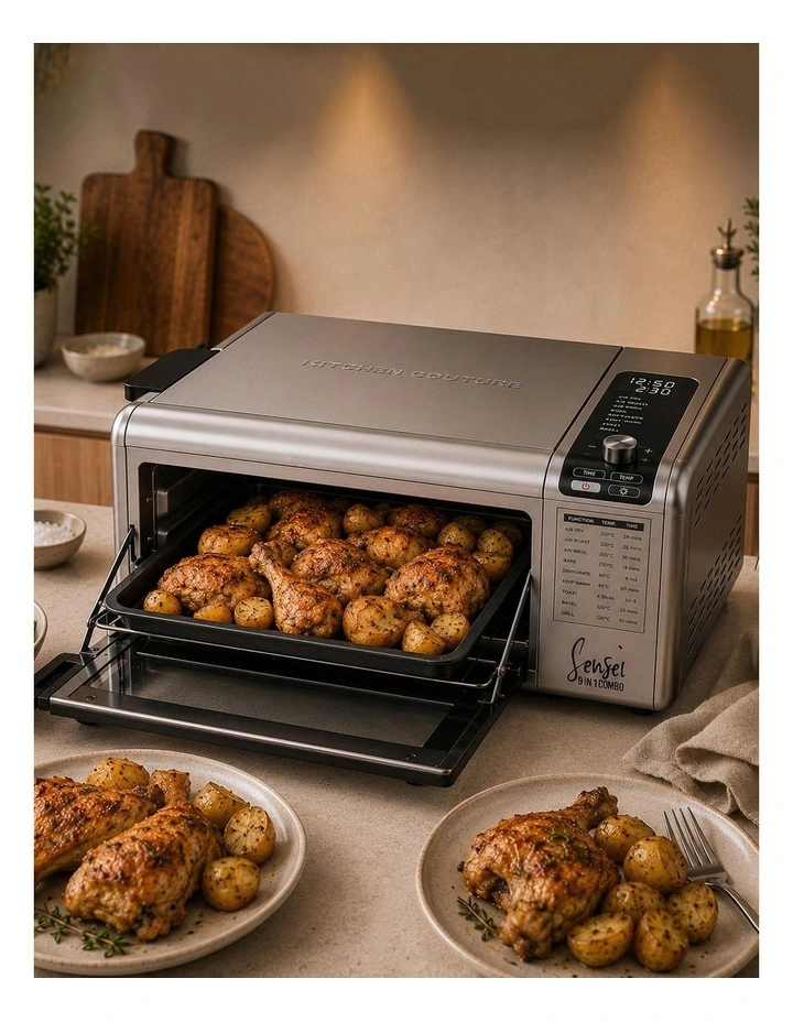 9-In-1 Sensei Flip Air Fryer Oven Grill XL image 4