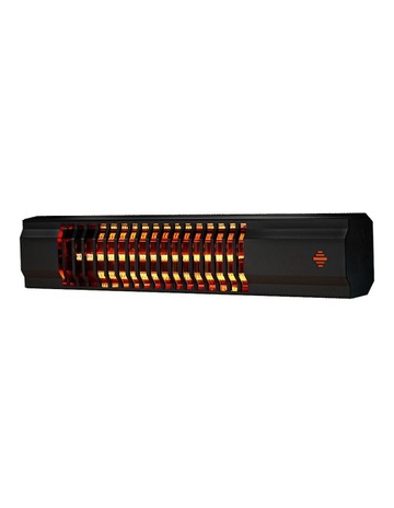 Devanti Electric 2400W Infrared Radiant Strip Heater Black  RHP-E76RC-2400-BK | MYER