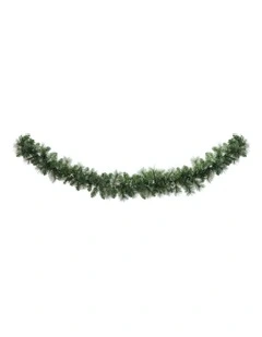 Christmas Garland with LED Lights 1.8m