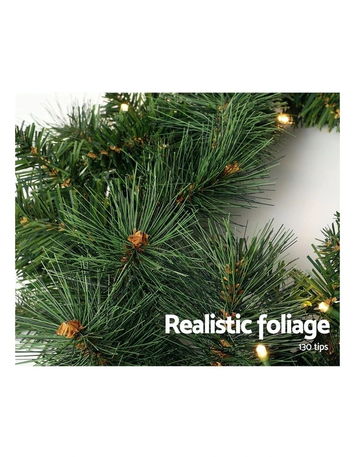 Christmas Garland with LED Lights 1.8m image 4
