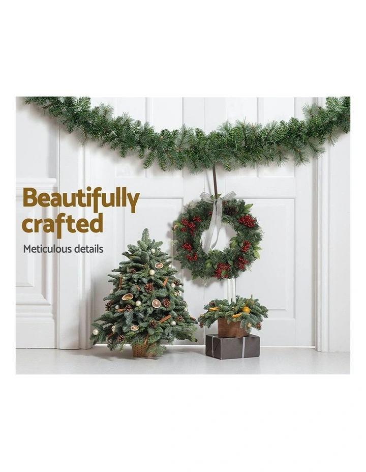 Christmas Garland with LED Lights 1.8m image 5