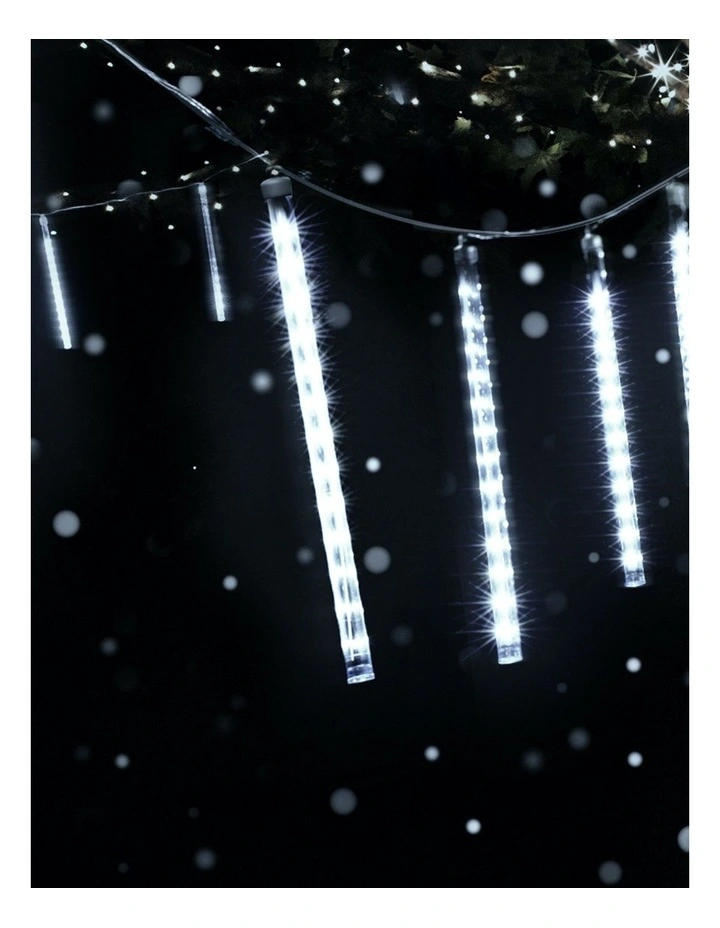 Christmas Shower Lights 12m 960 LED Falling Metor image 4