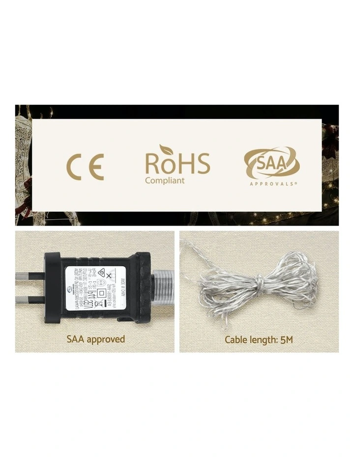 Christmas Shower Lights 12m 960 LED Falling Metor image 7