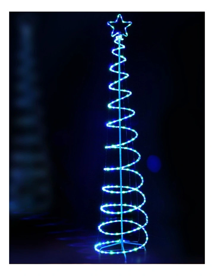 Multi-Colour 2.4M LED Christmas Tree 8 Modes image 2