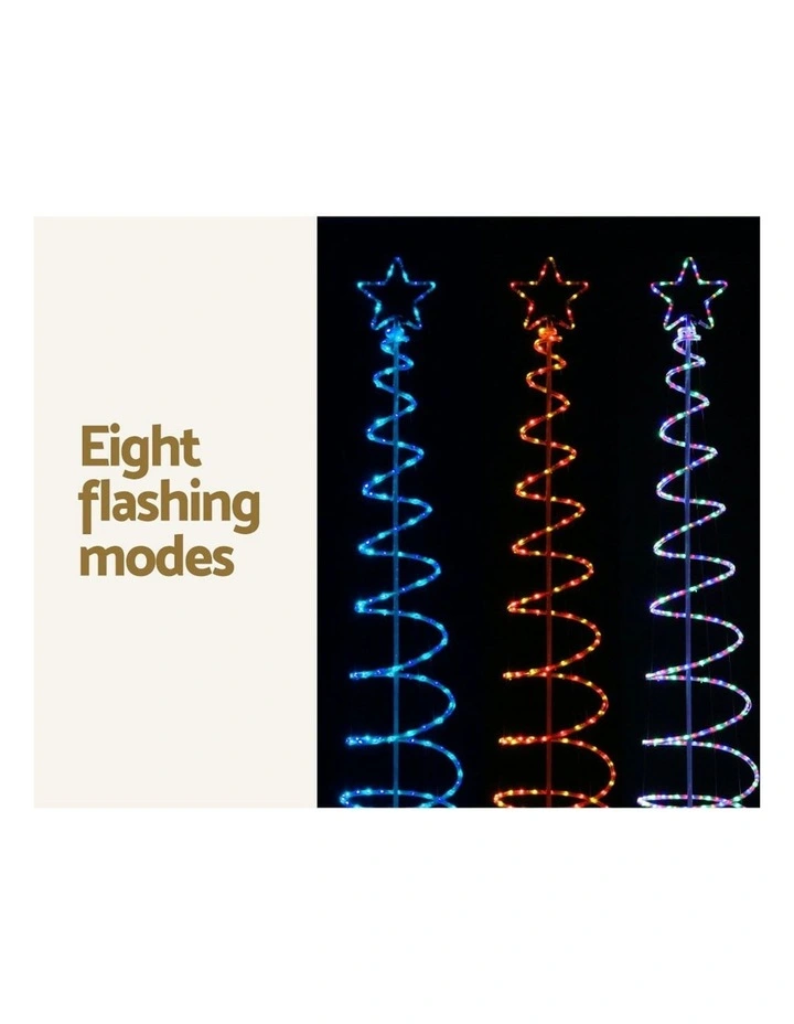 Multi-Colour 2.4M LED Christmas Tree 8 Modes image 6
