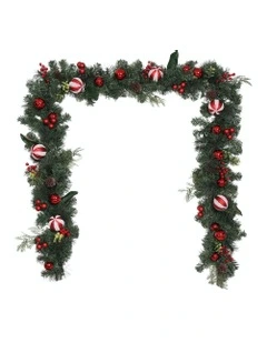 Christmas Garland with Decor 2.7m